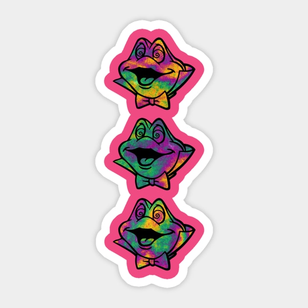 Lick A Mr. Toad Sticker by fun stuff, dumb stuff